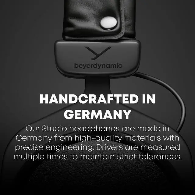 Alt view image 5 of 7 - beyerdynamic DT 770 Pro 80 ohm Limited Edition Professional Studio Headphones, Black