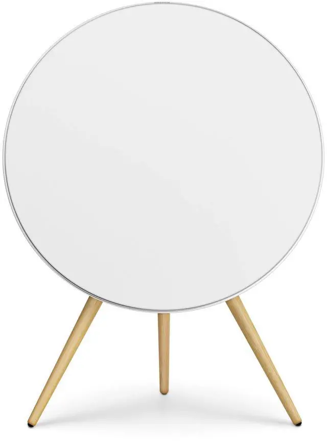 Main image of Bang & Olufsen Beoplay A9 4th Gen Wireless Multiroom Speaker, White with Oak Legs