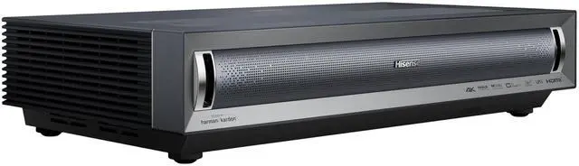 Alt view image 3 of 7 - Hisense PX3-PRO 80-150" TriChroma Laser Projector 4K UHD Home Theatre Ultra Short Throw Google TV Projector, 3000 Lumens, HSR240, 3D Ready, IMAX Enhanced, Built-in Alexa and Designed for Xbox