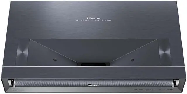 Alt view image 6 of 7 - Hisense PX3-PRO 80-150" TriChroma Laser Projector 4K UHD Home Theatre Ultra Short Throw Google TV Projector, 3000 Lumens, HSR240, 3D Ready, IMAX Enhanced, Built-in Alexa and Designed for Xbox