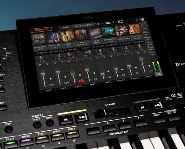 Alt view image 3 of 4 - Korg Pa5X 88-Key Professional Arranger