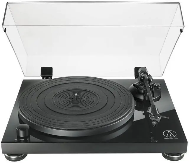 Alt view image 19 of 20 - AudioTechnica AT-LPW50PB Fully Manual Belt-Drive Turntable (Piano Black)