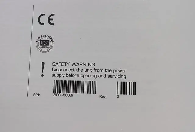 Alt view image 2 of 3 - Kramer 2x30 Watt Powered On-Wall Speaker System Pair of Stereo 2x30W RMS - White