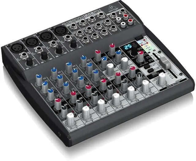 Alt view image 4 of 4 - Behringer Premium XENYX 1202FX Mixer with 12 Inputs, XENYX Mic Preamps and Multi-FX Processor