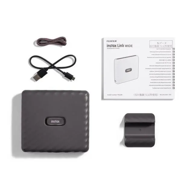 Alt view image 7 of 7 - Instax Link Wide Printer - Mocha Gray