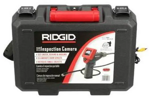 Alt view image 9 of 12 - Ridgid 40043 LCD Display Digital Inspection Camera with 3 ft. Cable