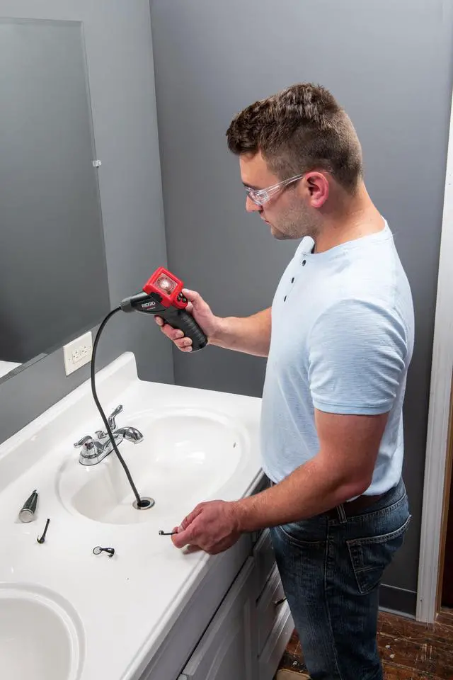 Alt view image 12 of 12 - Ridgid 40043 LCD Display Digital Inspection Camera with 3 ft. Cable