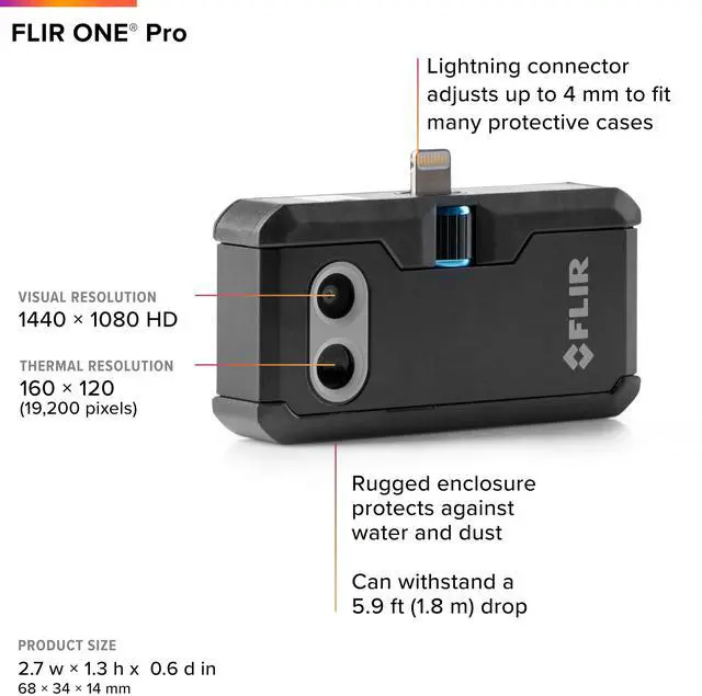 Alt view image 5 of 9 - FLIR ONE Pro - iOS