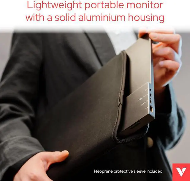 Alt view image 20 of 20 - Verbatim Portable Monitor 14"Full HD 1080p
