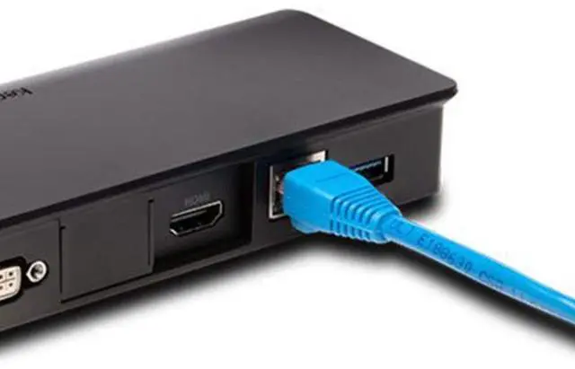 Alt view image 8 of 8 - Kensington SD4000 Universal USB Docking Station - Black - for Notebook - USB 3.0 - 3 x USB Ports - 3 x USB 3.0 - Network (RJ-45) - HDMI - DisplayPort - Audio Line Out - Microphone - Wired