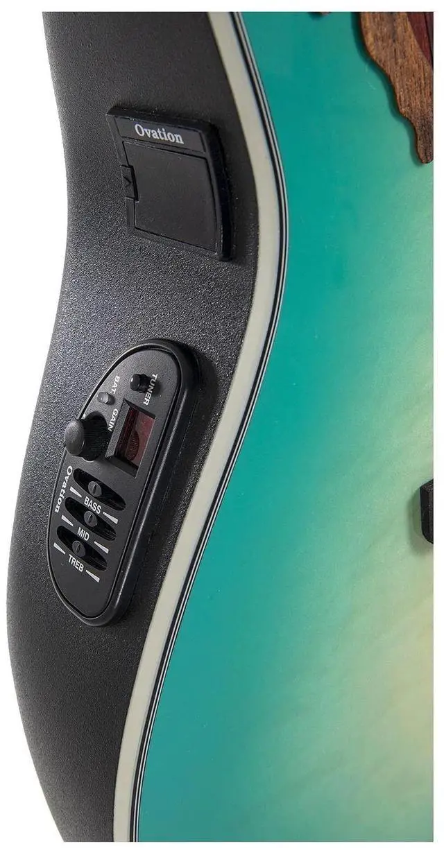 Alt view image 5 of 6 - Ovation Celebrity Elite Plus CE44X-9B, MS/Cutaway, Mid-Depth