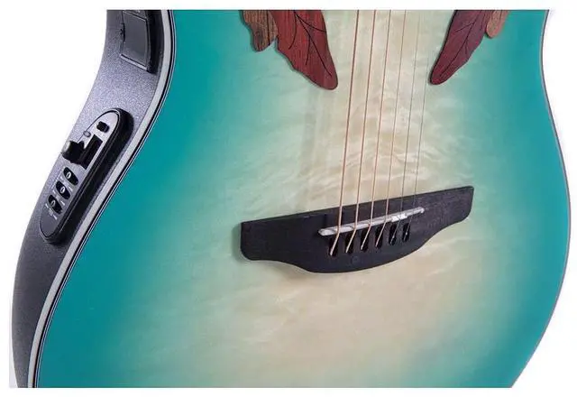 Alt view image 6 of 6 - Ovation Celebrity Elite Plus CE44X-9B, MS/Cutaway, Mid-Depth