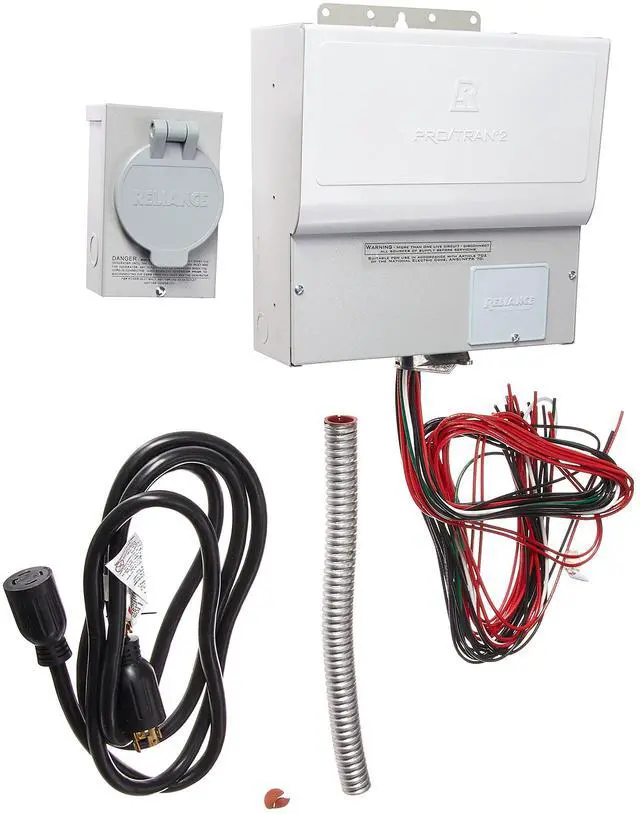 Main image of Reliance Generator Transfer Switch Kit, 10 Circuits, Model# 310CRK