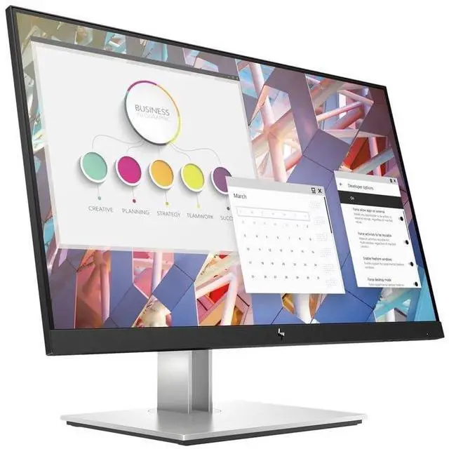Main image of HP E-Series E24 G4 60.5 cm (23.8") 1920 x 1080 Pixels Full HD LCD Black, Silver