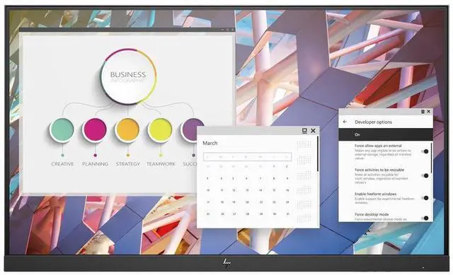 Alt view image 2 of 7 - HP E-Series E24 G4 60.5 cm (23.8") 1920 x 1080 Pixels Full HD LCD Black, Silver