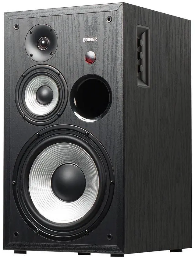 Alt view image 2 of 7 - Edifier R2850DB Bluetooth Bookshelf Speakers, Wireless Studio Monitor, 3-Way Powered 150W Tri-Amp Speaker with Subwoofer- Black (Pair)
