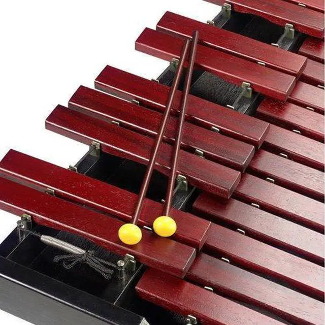 Alt view image 2 of 4 - Stagg XYLO-SET 37 HG Professional Xylophone Set with Stand and Bag