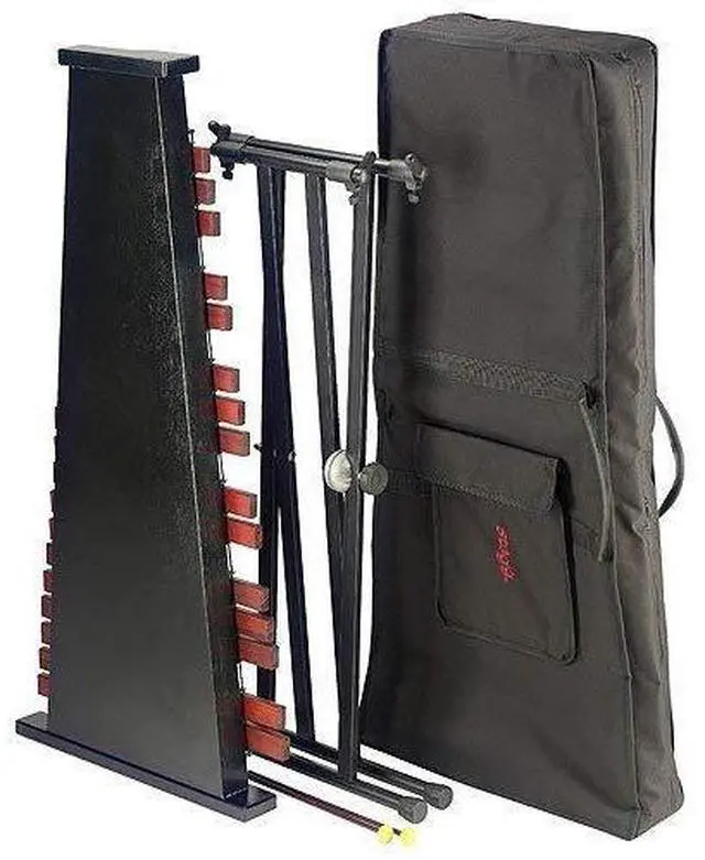 Alt view image 3 of 4 - Stagg XYLO-SET 37 HG Professional Xylophone Set with Stand and Bag