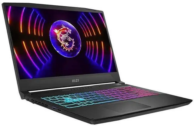 Alt view image 2 of 5 - MSI Katana 15 B13VEK-277US 15.6" Gaming Intel Core i7 13620H NVIDIA GeForce RTX 4050 16GB DDR5, 1TB NVMe SSD, Type-C, Win11 Home: Black B13VEK-277US