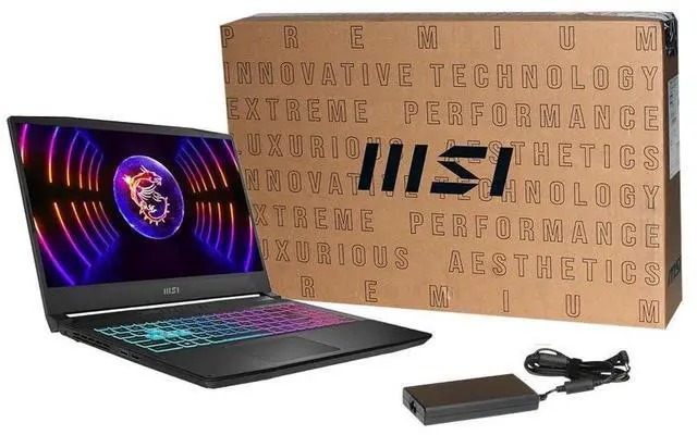 Alt view image 5 of 5 - MSI Katana 15 B13VEK-277US 15.6" Gaming Intel Core i7 13620H NVIDIA GeForce RTX 4050 16GB DDR5, 1TB NVMe SSD, Type-C, Win11 Home: Black B13VEK-277US