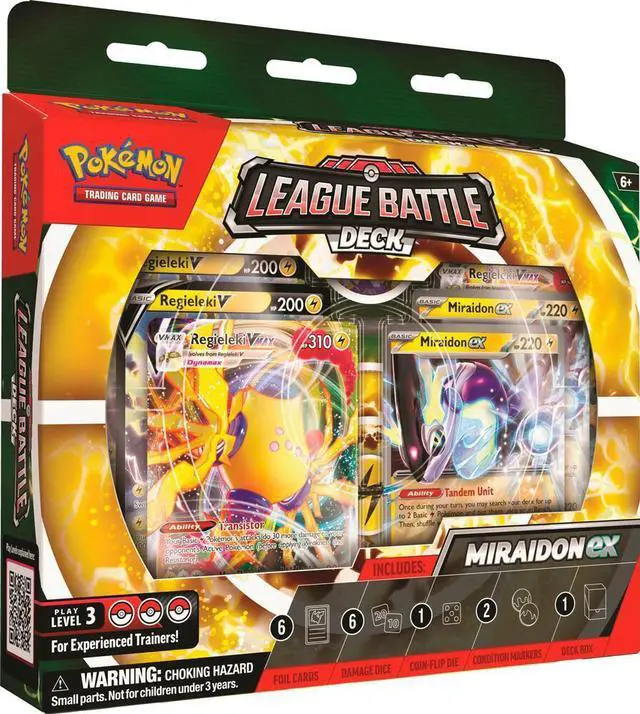 Main image of Pokmon TCG Miraidon EX League Battle Deck (EN) | Ready-to-Play