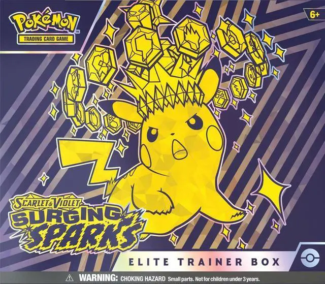 Main image of Pokmon TCG Surging Sparks Elite Trainer Box (EN) | Scarlet & Violet SV08
