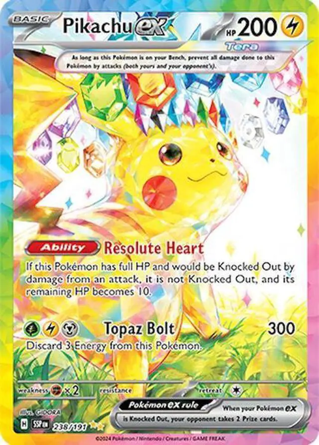 Alt view image 2 of 7 - Surging Sparks Booster Pack (SV08) | Pokmon TCG