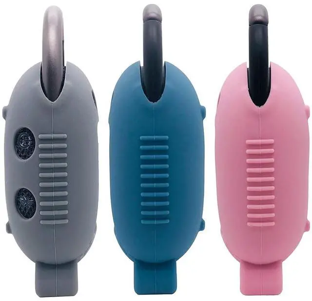 Alt view image 5 of 7 - Silicone Cover Case for JBL Clip 4 Portable Bluetooth Speaker, Protective Carrying Case for JBL Clip 4 Portable Bluetooth Speaker Stand Up Holder (Pink)