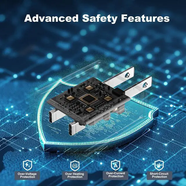 Alt view image 5 of 7 - iPhone 17 16 Charger Fast Charging, 45W Dual USB C Phone Charger Block with 10FT Long Type C Cable Cord for Apple iPhone 17/Pro/Pro Max/17 Air/16 Pro/16 Pro Max/15 Plus/15 Pro/iPad/S25 Ultra/S24