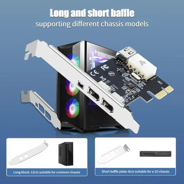 Alt view image 7 of 7 - Firewire Card,Internal Firewire Port Cards,1394A PCIE 4-Ports FireWire 400 Expansion Card for Windows Desktop PCs