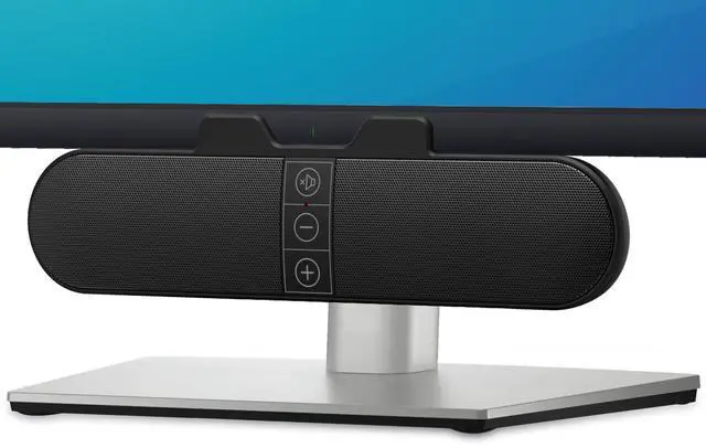 Main image of Computer Speakers for Desktop PC Monitor, USB Plug-in, Wired, Computer Soundbar for PC, Laptop Speakers with Adaptive-Channel-Switching, Loud Sound, Deep Bass, USB C Adapter, Easy to Clip on Monitor