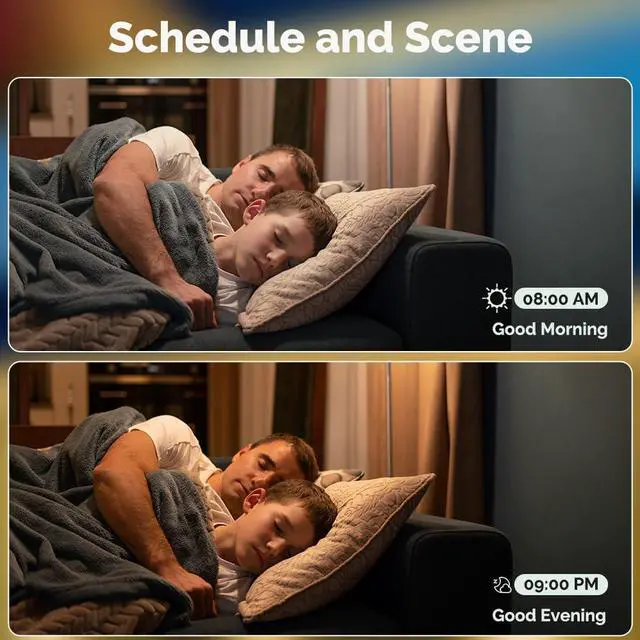 Alt view image 7 of 7 - MOES Matter Smart GU10 LED Light Bulbs, Color Changing WiFi Smart Bulbs, 2700K-6500K CW& RGB Dimmable, Smart Life Remote Control, Work with Apple Homekit/Alexa/Google Home, 400lm 5W 1 Pack