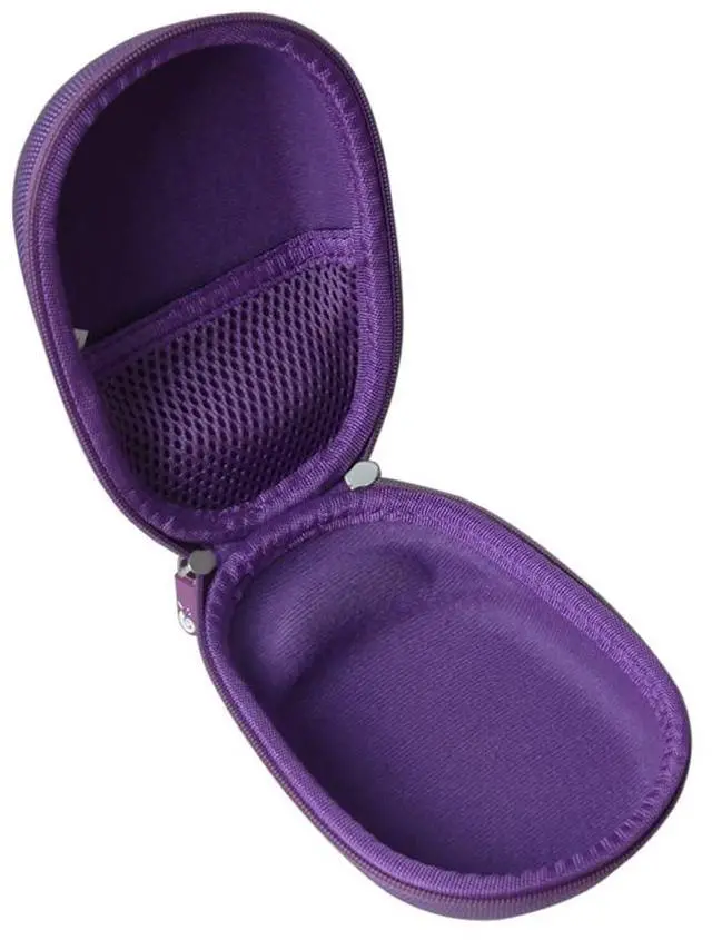 Alt view image 3 of 6 - Hermitshell Hard Travel Case for JBL Clip 4 / JBL Clip 5 Portable Mini Bluetooth Speaker (Purple)