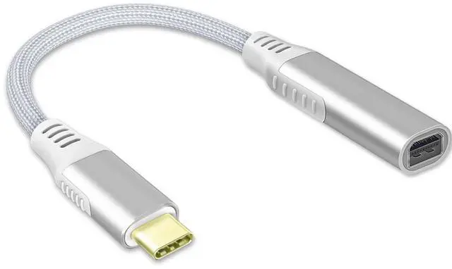 Main image of USB C to Mini DisplayPort Adapter,USB-C to Mini Displayport 4K@60Hz & Nylon Compatible with MacBook Pro 2016-2023/Air,ChromeBook