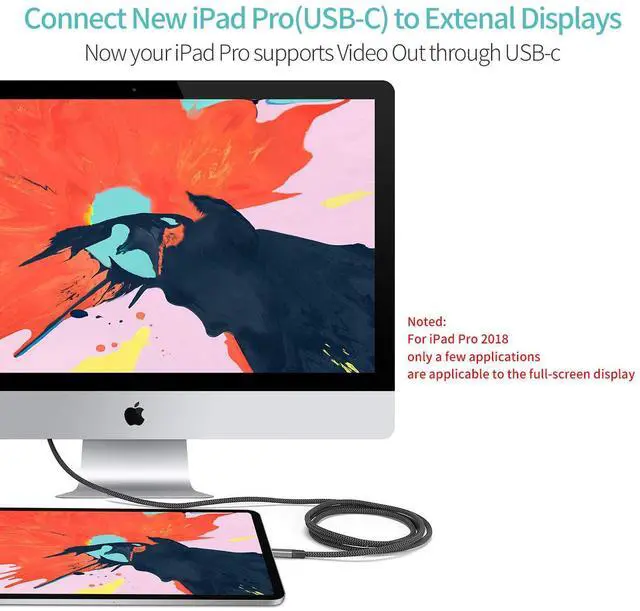 Alt view image 5 of 7 - Answin USB C to Mini DisplayPort, 6Ft 4K@60Hz Thunderbolt 3 to Mini Displayport Cable Compatible for iPhone 15/16/17 Series, M3/M4 MacBook Pro, Surface Book 2, Galaxy S24/S25, Steam Deck and Rog Ally