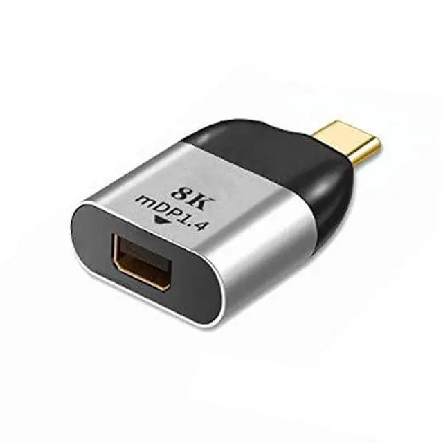Alt view image 2 of 5 - Cablecc USB-C Type C to Mini DP Displayport Converter Adapter 4K 2K 60hz for Tablet & Phone & Laptop