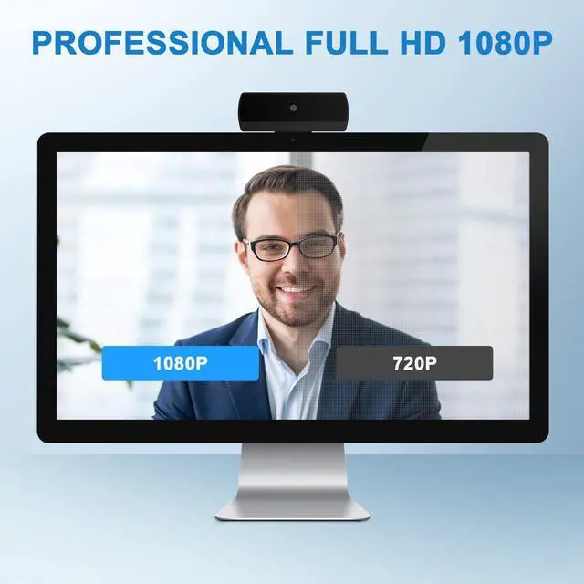 Alt view image 2 of 6 - Diccik Webcam, K1 Full HD Webcams,1080P Video and Wide Angle Camera,Plug and Play USB Webcam for Online Calling/Conferencing, Zoom/Skype/Facetime/YouTube, Laptop/PC