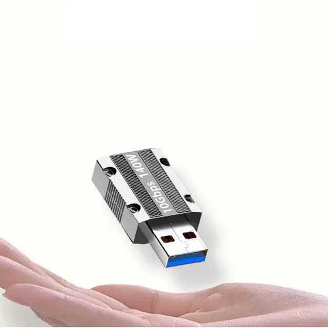 Alt view image 7 of 7 - 10Gbps USB C Female to USB Male Adapter, Zinc Alloy Type C to USB A Adapter High-Speed Data Transfer, USB3.1 Type C to Type A Charger Converter OTG Fast Charging Compatible(4Pack)