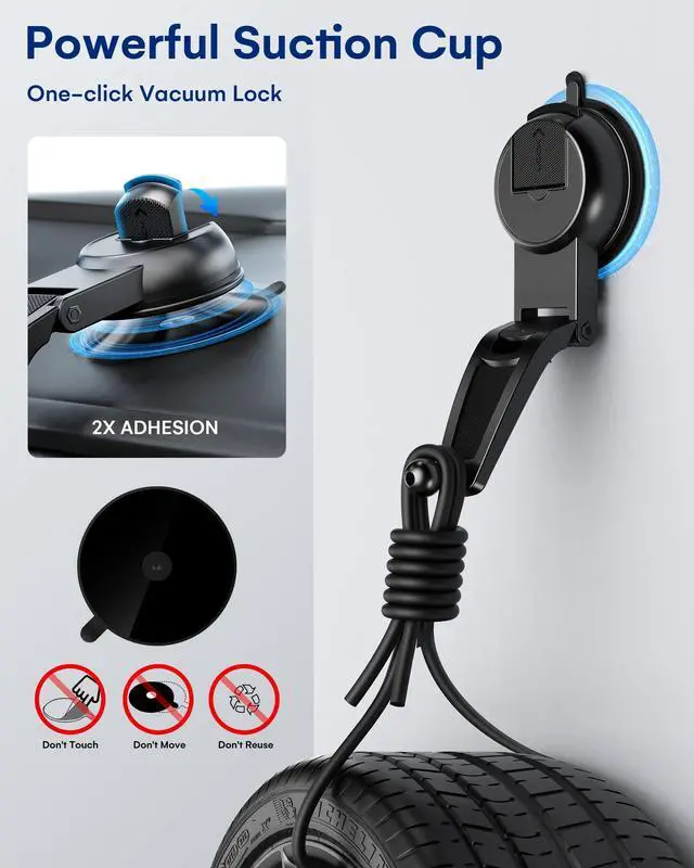 Alt view image 4 of 7 - ZeeHoo Wireless Car Charger, 15w Fast Charging, Auto Clamping Car Phone Mount, Cell Phone Holder Charger, for iphone17 16 15 14 13 12 11 Pro Max Xs, Etc. (Black)