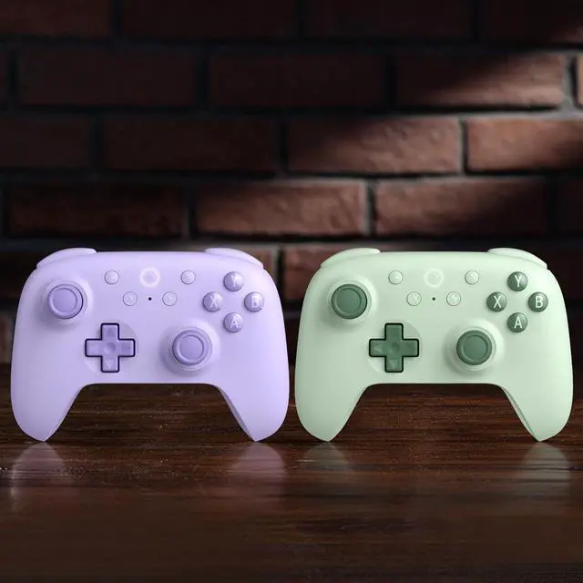 Alt view image 7 of 7 - 8Bitdo Ultimate 2C Wireless Controller for Windows PC & Android, Hall Effect Joysticks and Triggers, PC Controller with 1000 Hz Polling Rate, Remappable L4/R4 Bumpers, Purple