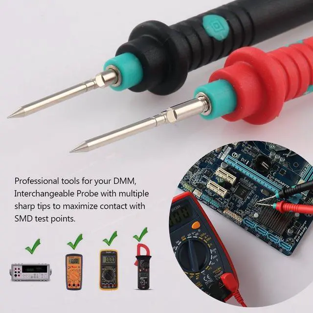 Alt view image 5 of 7 - Multimeter Test Leads Kit Set of 16