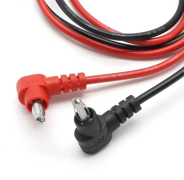 Alt view image 3 of 7 - 71cm/28 Long Banana Plug Multimeter Probe Test Lead Cable Digital Laboratory Multimeter Voltmeter Test Lead Probe Wire Cable 1000VBlack Red