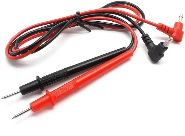 Alt view image 5 of 7 - 71cm/28 Long Banana Plug Multimeter Probe Test Lead Cable Digital Laboratory Multimeter Voltmeter Test Lead Probe Wire Cable 1000VBlack Red