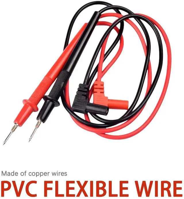 Alt view image 5 of 7 - Bectyton Multimeter Leads Digital Multimeter Test Leads Kit, 1000V 10A Crocodile Clips