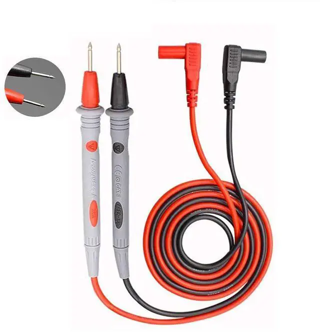 Main image of Banana Plug Multimeter Test Leads, 1000V 20A Digital Multi Meter Clamp Tester Probes (2 pcs)