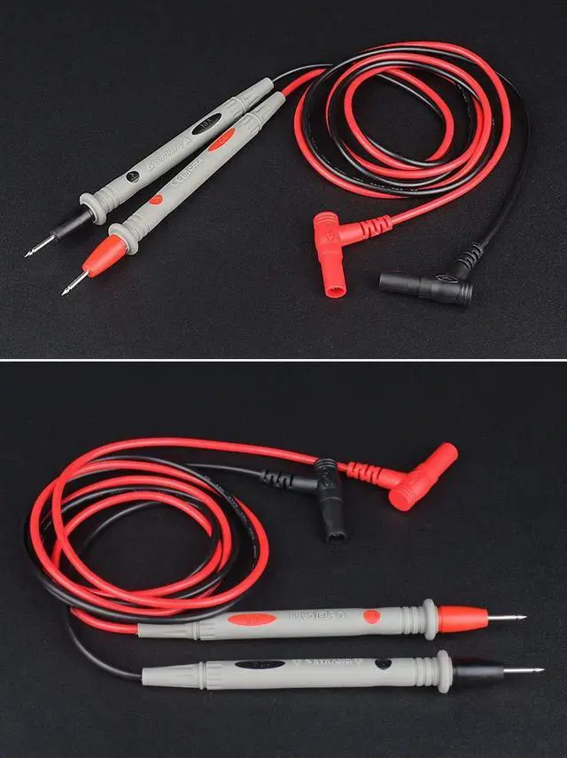 Alt view image 5 of 5 - Banana Plug Multimeter Test Leads, 1000V 20A Digital Multi Meter Clamp Tester Probes (2 pcs)
