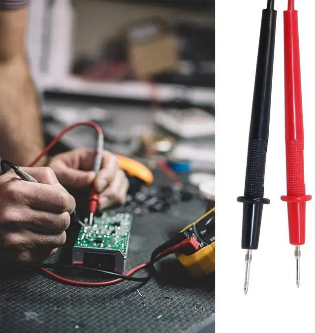 Alt view image 7 of 7 - Bectyton Multimeter Leads Digital Multimeter Test Leads Kit, 1000V 10A Crocodile Clips