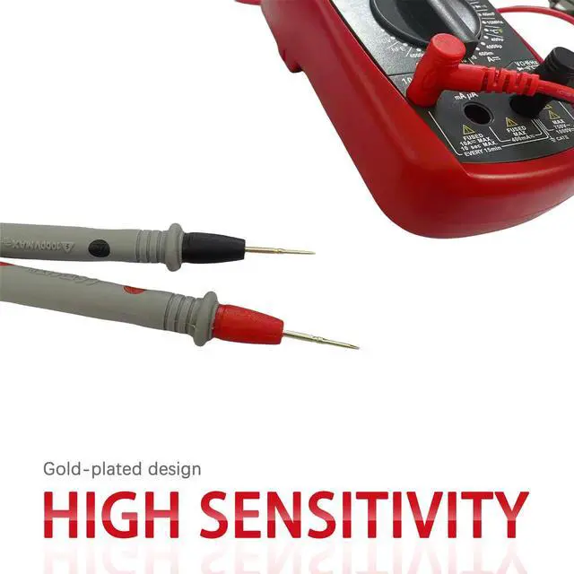 Alt view image 2 of 7 - Bectyton Digital Multimeter Test Leads, 1000V 20A Multimeter Leads, Multimeter Probes