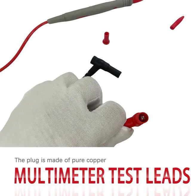 Alt view image 4 of 7 - Bectyton Digital Multimeter Test Leads, 1000V 20A Multimeter Leads, Multimeter Probes