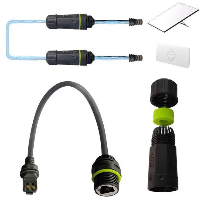 Main image of YIGORN Starlink Ethernet Adapter Gen 3/Mini, Cable 1.64FT With RJ45 Interface for Connecting Standard V3/Mini Dish and Router, Waterproof -1PCS